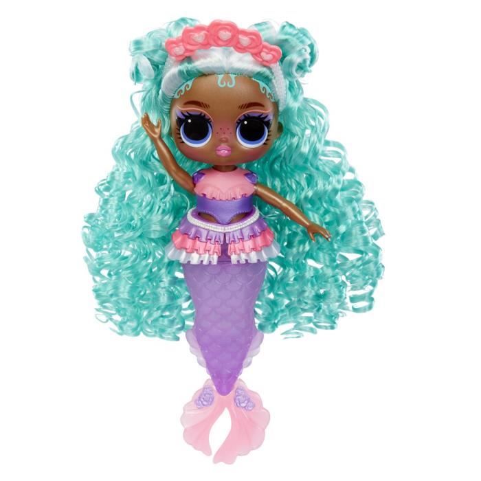 L.O.L. Surprise! Tweens - Sirene Serena - Poupée avec queue de sirene qui change de couleur, Nageoire mobile, Accessoires - 4 ans