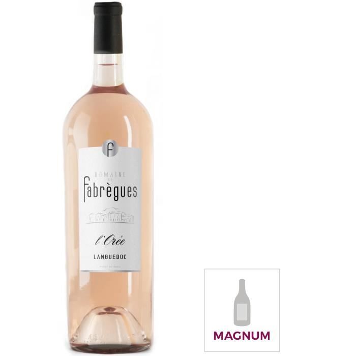 Magnum Domaine de Fabregues L'Orée Languedoc - Vin rosé de Languedoc 2023