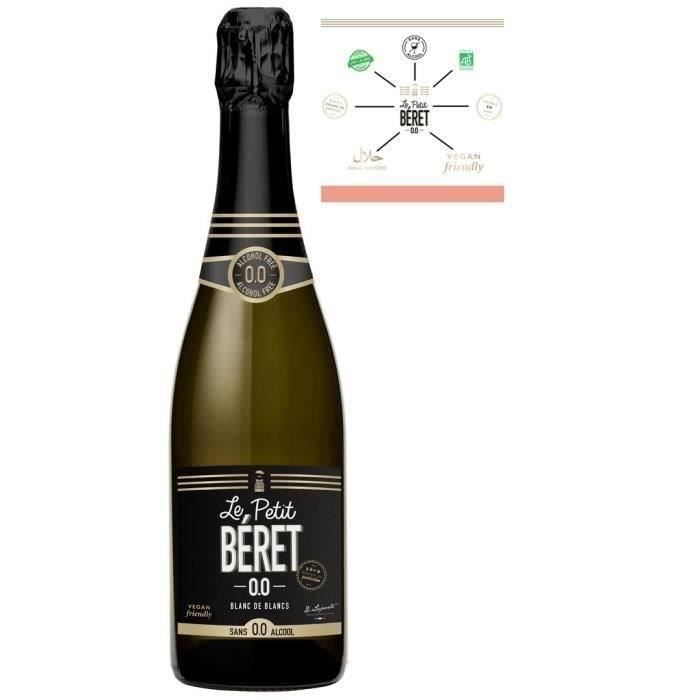 Le Petit BÈret Blanc de blancs pÈtillant sans alcool 0.0%