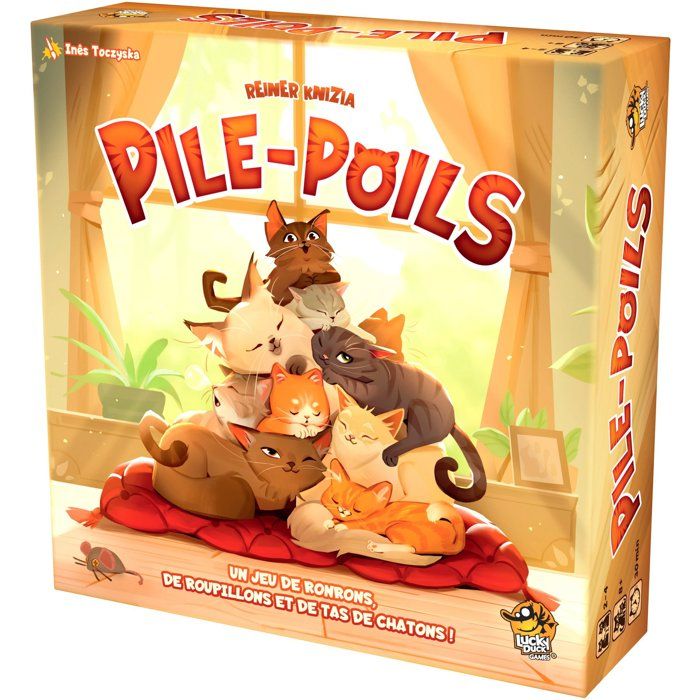 Pile-Poil - Jeu de société - LUCKY DUCK GAMES - 2 a 4 joueurs - Des 8 ans