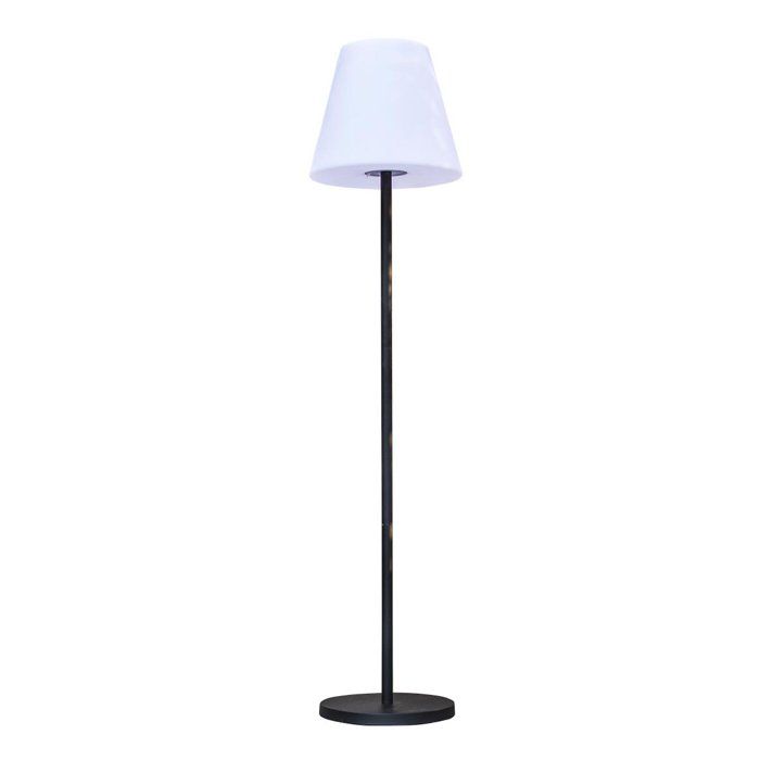 Lampadaire extérieur solaire - LUMISKY - STANDY SOLAR 150 - LED blanc chaud dimmable - Rechargeable - H150 cm