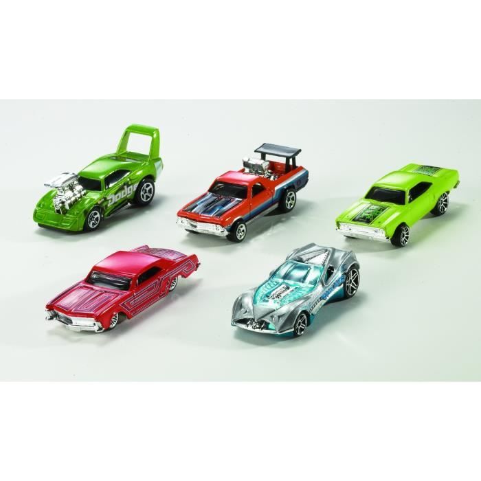 Hot Wheels - Coffret De 10 VÈhicules - Coffret Petites Voitures - 3 ans et + 54886