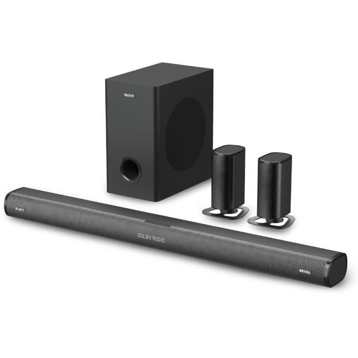 Systeme son Surround - MAJORITY - EVEREST 5.1 - Bluetooth - HDMI ARC - Son Dolby - 300W