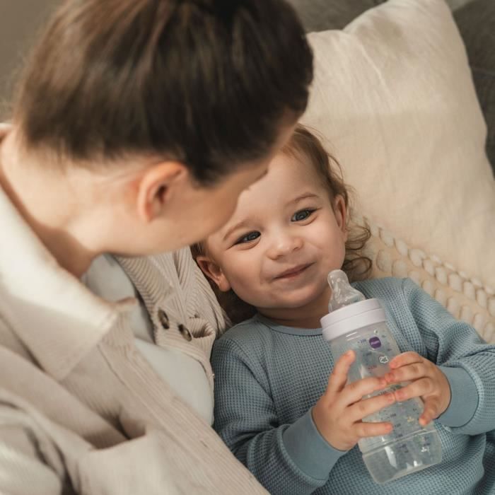 MAM Accessoires pour Biberons Tétine Silicone +0m Débit 1 Lent 2 unités