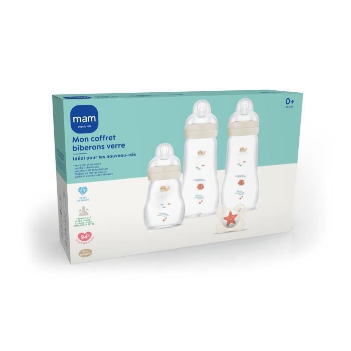 MAM Biberon Verre Coffre Naissance