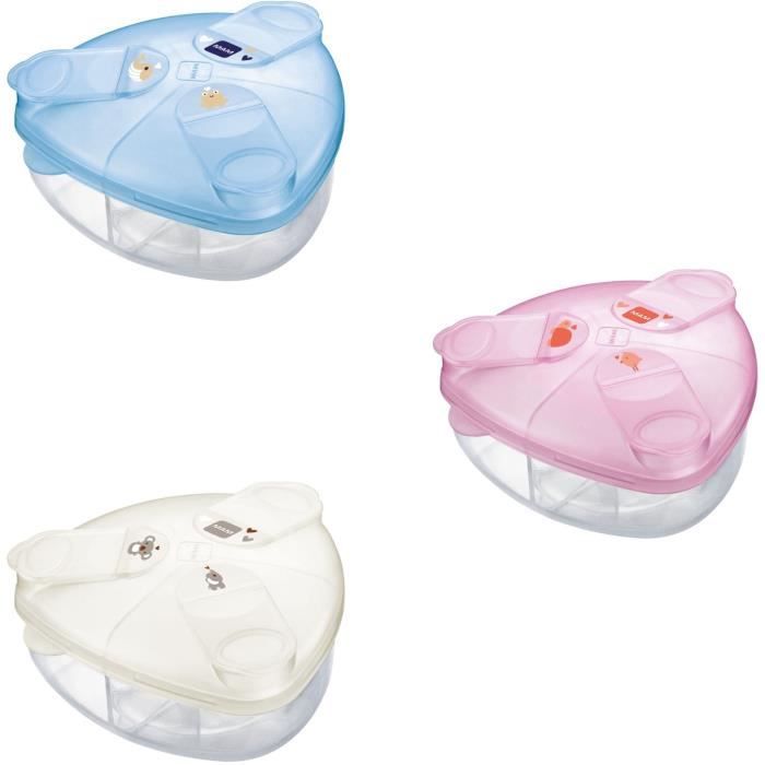 MAM Accessoires pour Biberons Boîte Doseuse de Lait Ivoire