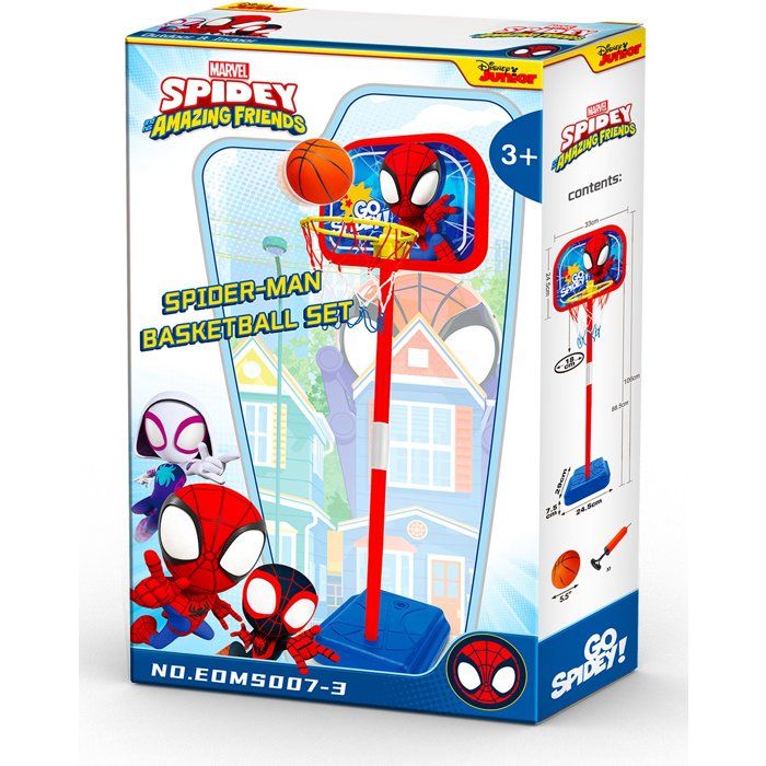 Panier de basket enfant - MARVEL - Spidey - Sur pied 106 cm