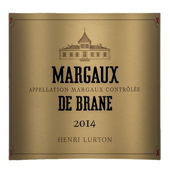 Margaux de Brane 2014 Margaux - Vin rouge de Bordeaux