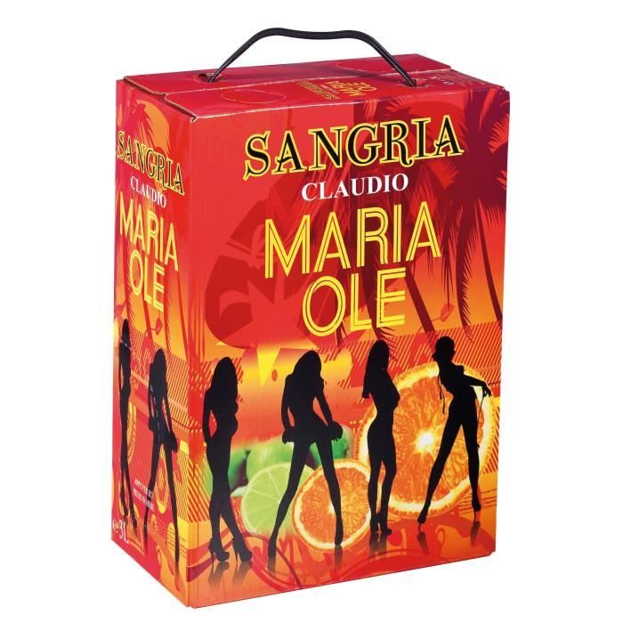 Sangria Maria Ole - 7%vol - Bag in Box 300cl