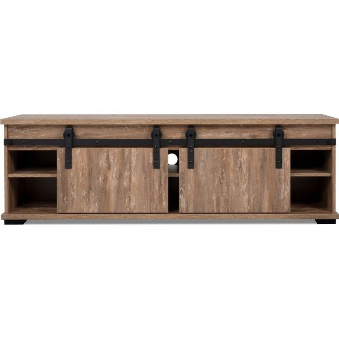Meuble TV - MARRAKESCH - Chene - 160 x 50 x 40 cm
