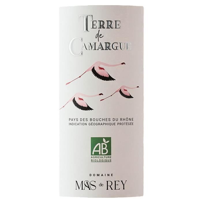 Domaine Mas de Rey Terre de Camargue 2024 Sable de Camargue - Vin rosé de la Vallée du Rhône - Bio