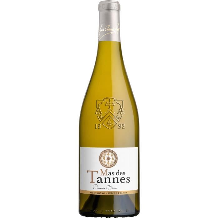 Mas des Tannes Réserve Blanc 2022 Pays d'Oc - Vin de blanc Languedoc - Bio