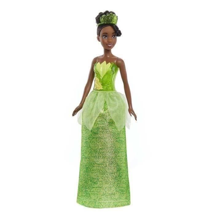 Mattel Princesses Disney Coffret de 3 poupées Tiana + Rapunzel + Ariel +accessoires et décors a double face a colorier, HLW45
