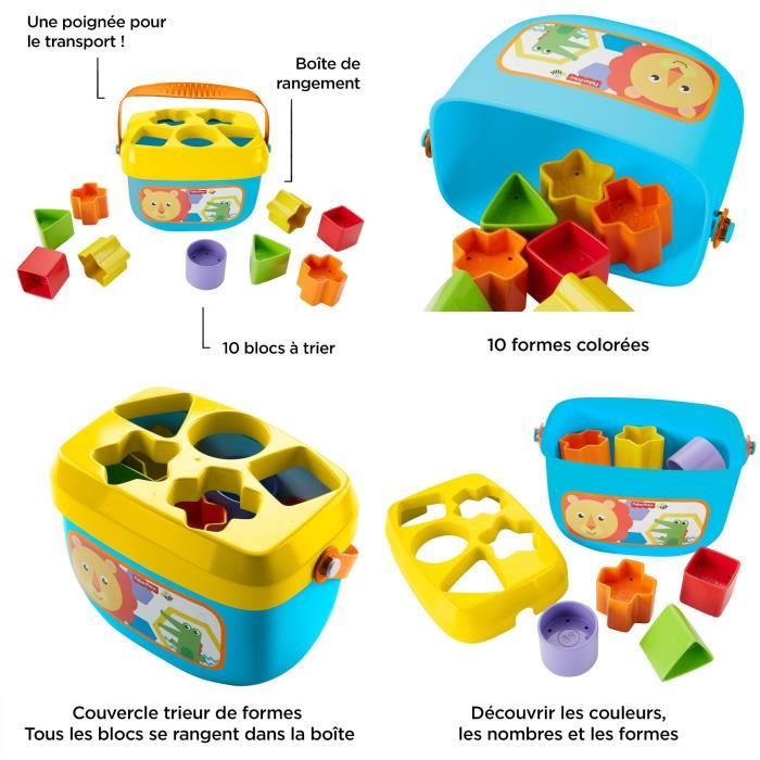Fisher-Price - Mon Trieur de Formes - Jouet d'Èveil - 6 mois et + FFC84
