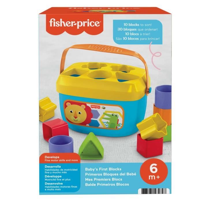 Fisher-Price - Mon Trieur de Formes - Jouet d'éveil - 6 mois et + FFC84