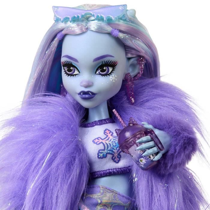 Monster High-PoupÈe Abbey Bominable-PoupÈe mode YÈti et accessoires HNF64
