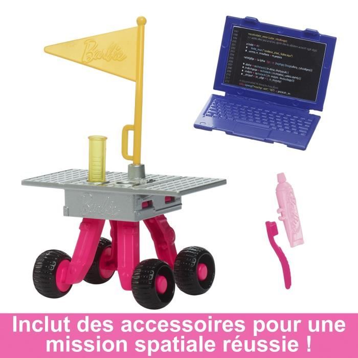 Coffret Barbie Astronaute - Mattel - 65eme Anniversaire - 10 Accessoires - Multicolore - 3 ans et plus