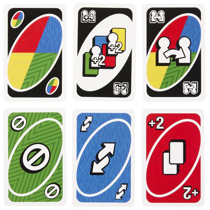 Jeu de carte - MATTEL - UNO Teams - Multicolore - 2 joueurs ou plus - a partir de 7 ans