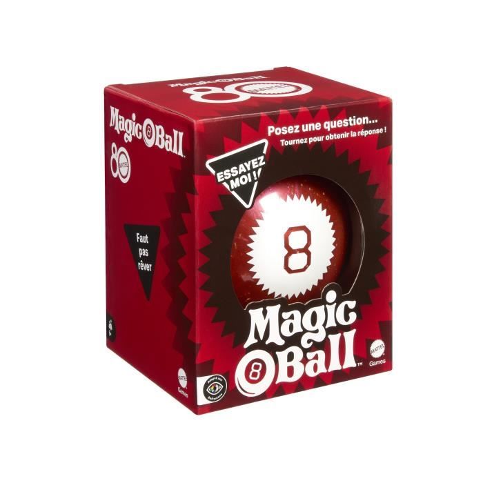 Magic 8 Ball - Boule Magique - Édition 80eme anniversaire de Mattel - Mattel Games - JKT20