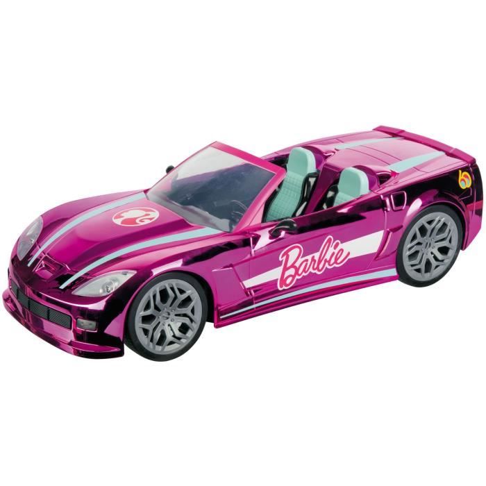 Voiture télécommandée - MONDO MOTORS - Barbie Dream Car - Echelle 1:10 - Rose