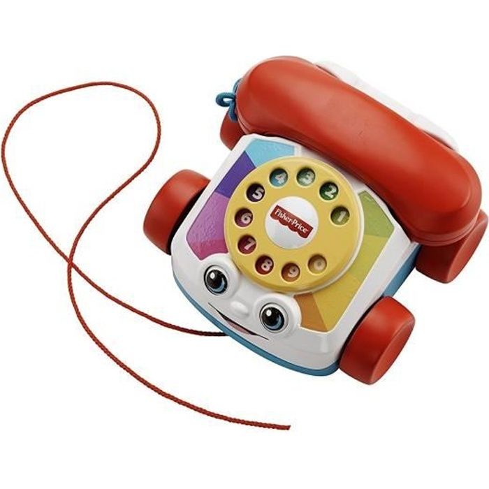 Fisher-Price - Le TÈlÈphone AnimÈ - Jouet d'Èveil - 12 mois et + FGW66