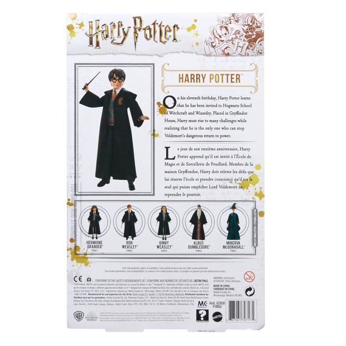 Harry Potter - PoupÈe Harry Potter - PoupÈe Figurine - 6 ans et + FYM50