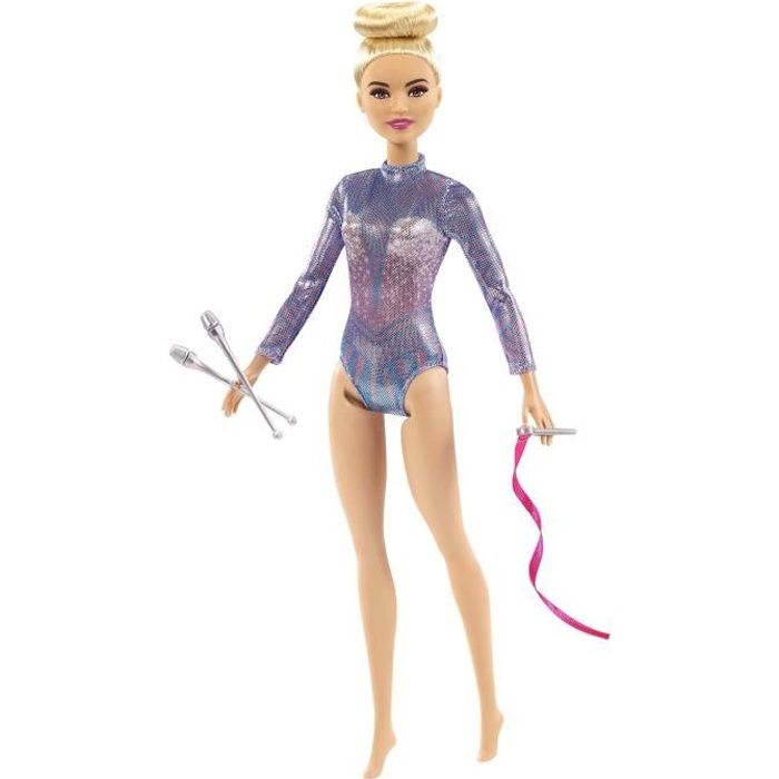 Barbie - Barbie gymnaste (blonde) - PoupÈe Mannequin - Des 3 ans GTN65