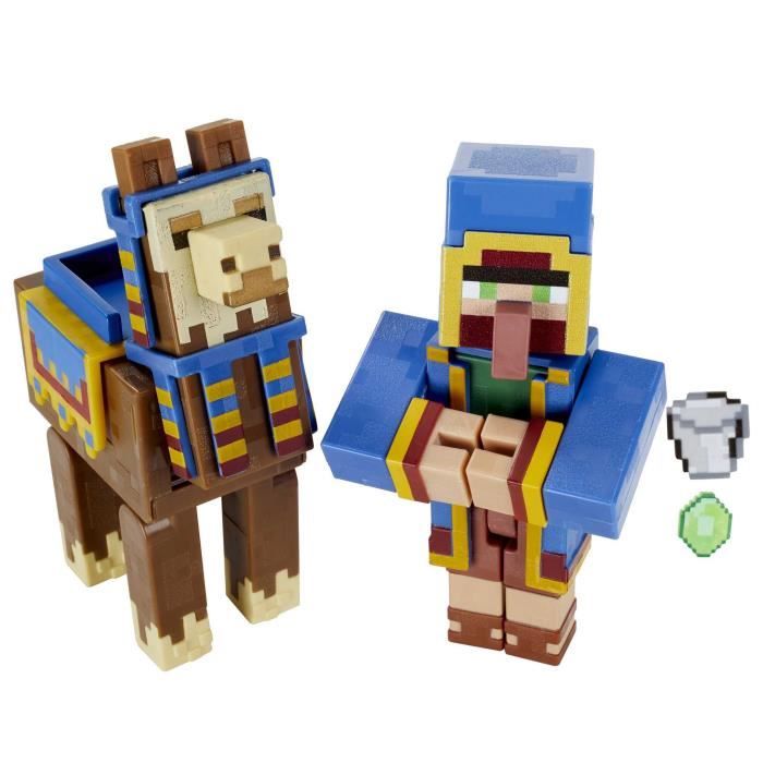 Minecraft - Coffret 2 Figurines 8 cm (modele aléatoire) - Figurines - Des 6 ans GTT53