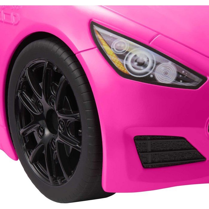 Barbie - Voiture Cabriolet de Barbie - Véhicule poupée mannequin - Des 3 ans HBT92