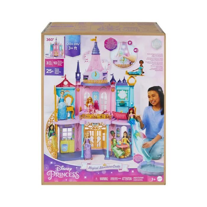 Mattel Ch‚teau Aventures Magiques Disney PrincessesHLW29