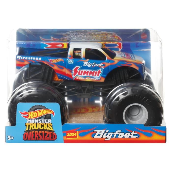 Hot Wheels - Monster Truck 1:24 (Modele alÈatoire) - Petite Voiture - 3 ans et + - Hot Wheels - FYJ83