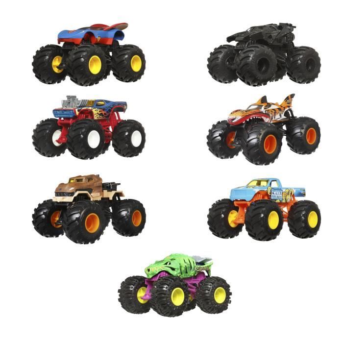 Hot Wheels - Monster Truck 1:24 (Modele alÈatoire) - Petite Voiture - 3 ans et + - Hot Wheels - FYJ83