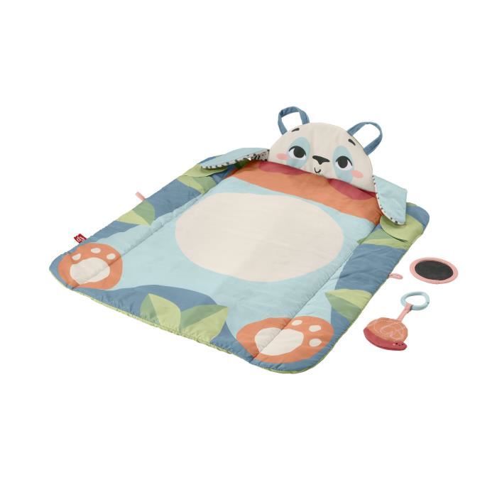 Fisher-Price-Panda a Rouler-Tapis d'éveil avec 2 jouets HKD65