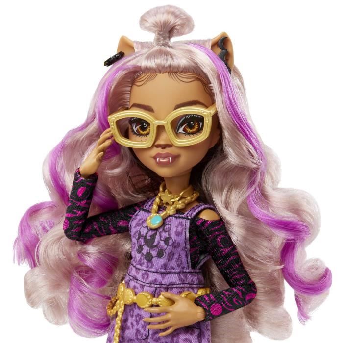 Monster High-Clawdeen Wolf-PoupÈe avec animal de compagnie HHK52