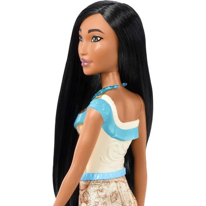 Pocahontas PoupÈe 29 cm, Mattel PoupÈe Disney Princesses habillage et accessoires HLW07