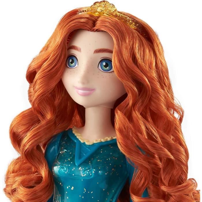 Merida PoupÈe 29 cm, Mattel PoupÈe Disney Princesses habillage et accessoires HLW13
