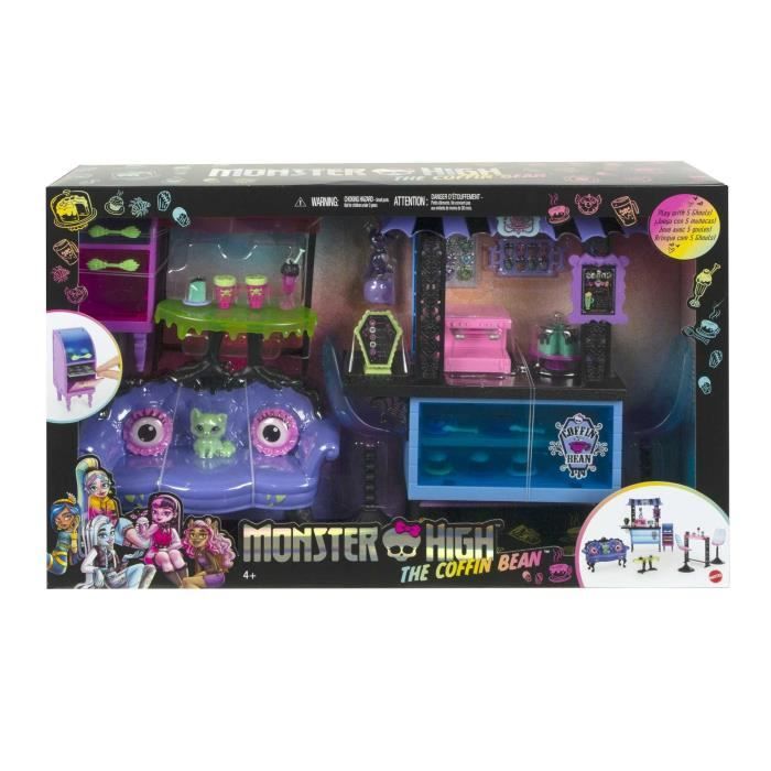 Monster High-Au Cercueil Gourmand-Coffret dÈcor de cafÈ HHK65