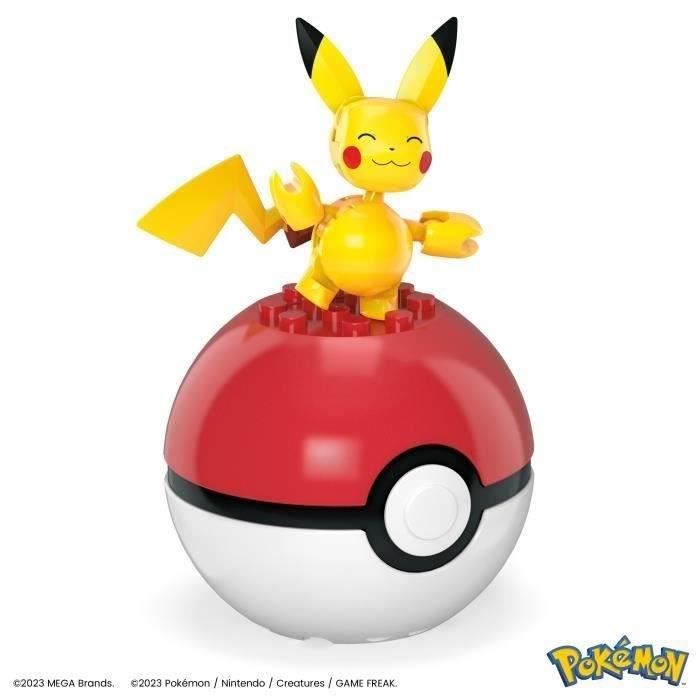 MEGA-Pokémon-Coffret construction 4 figurines et 1 Poké Ball (79 pcs) HPX92