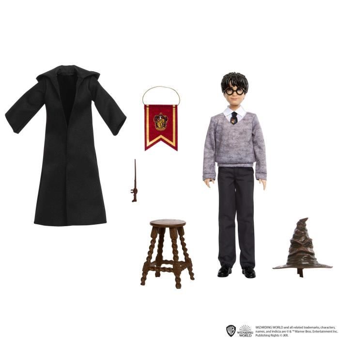 Harry Potter-PoupÈe Harry Potter et le Choixpeau Magique-accessoires HND78