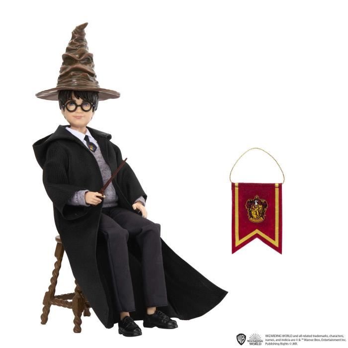 Harry Potter-PoupÈe Harry Potter et le Choixpeau Magique-accessoires HND78