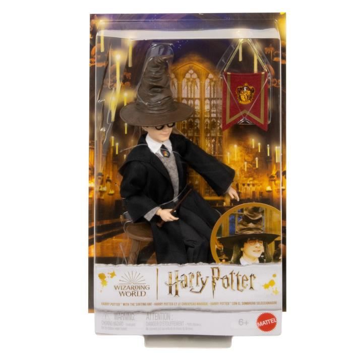 Harry Potter-PoupÈe Harry Potter et le Choixpeau Magique-accessoires HND78