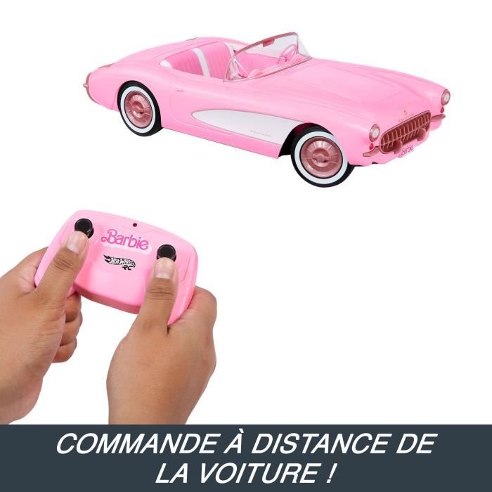 Hot Wheels-Corvette Barbie radiocommandÈe-TirÈe du film Barbie HPW40 - Collection capsule