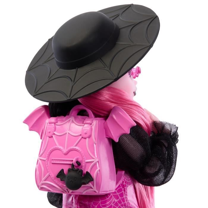 Monster High-Draculaura-Poupée avec animal de compagnie et accessoires HRP64
