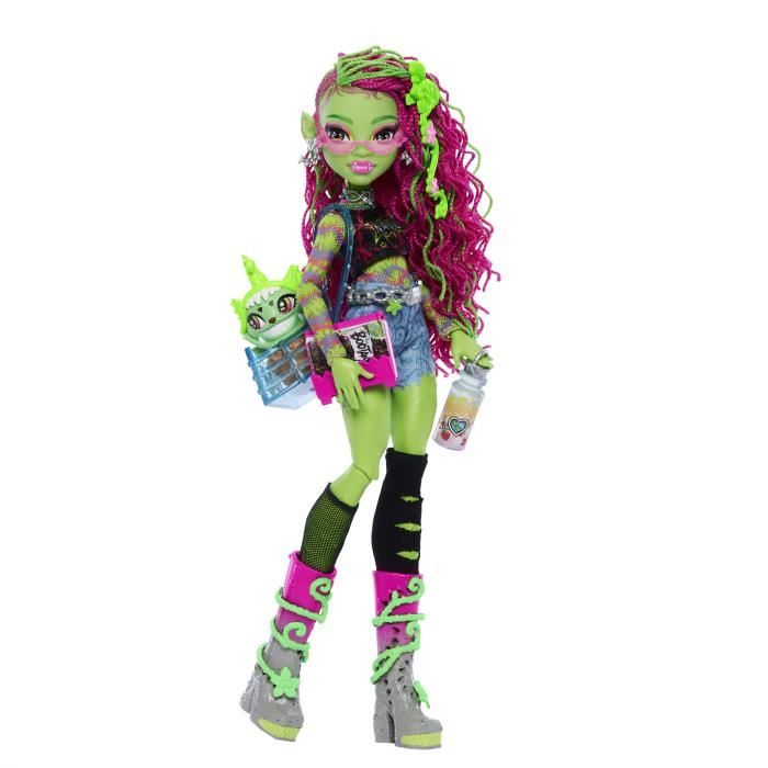 Monster High-Venus McFlytrap-PoupÈe avec Chewlian et accessoires HRP81