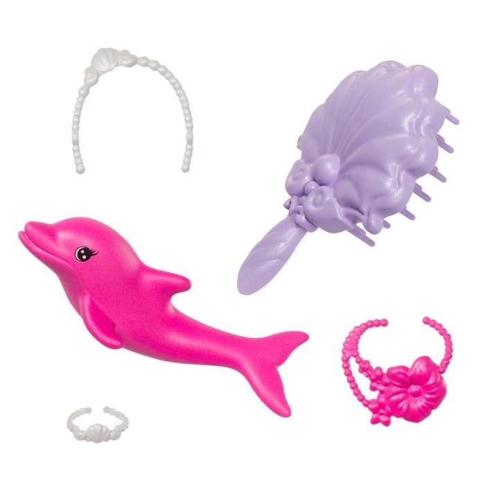 Barbie-Sirene « Malibu »-Poupée avec changement de couleur HRP97