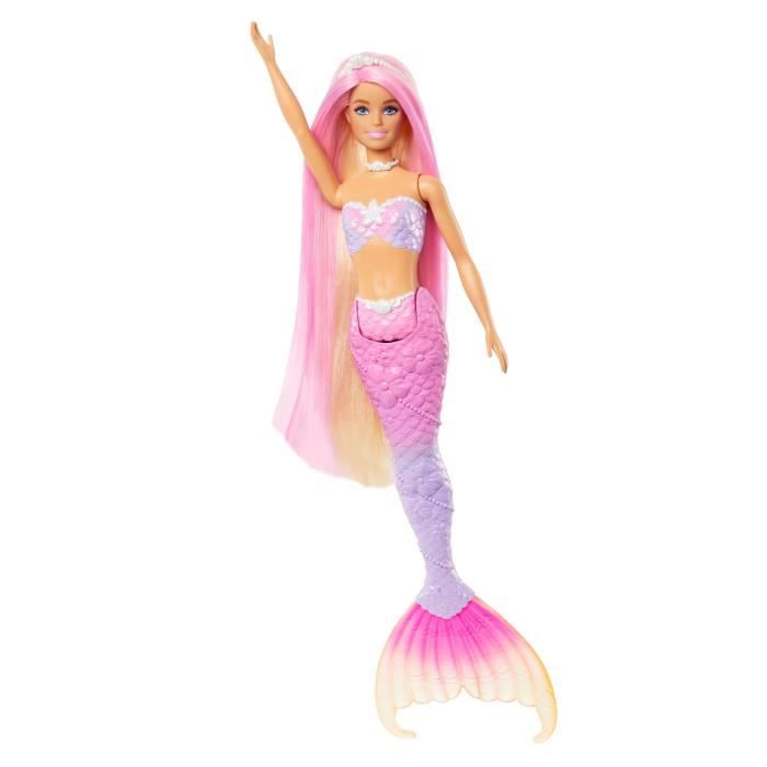 Barbie-Sirene ´†Malibu†ª-PoupÈe avec changement de couleur HRP97