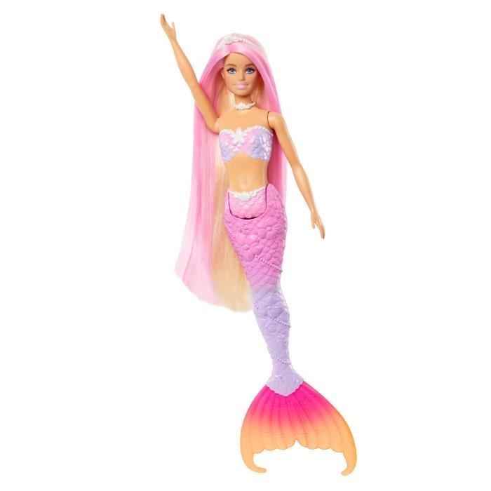 Barbie-Sirene « Malibu »-Poupée avec changement de couleur HRP97