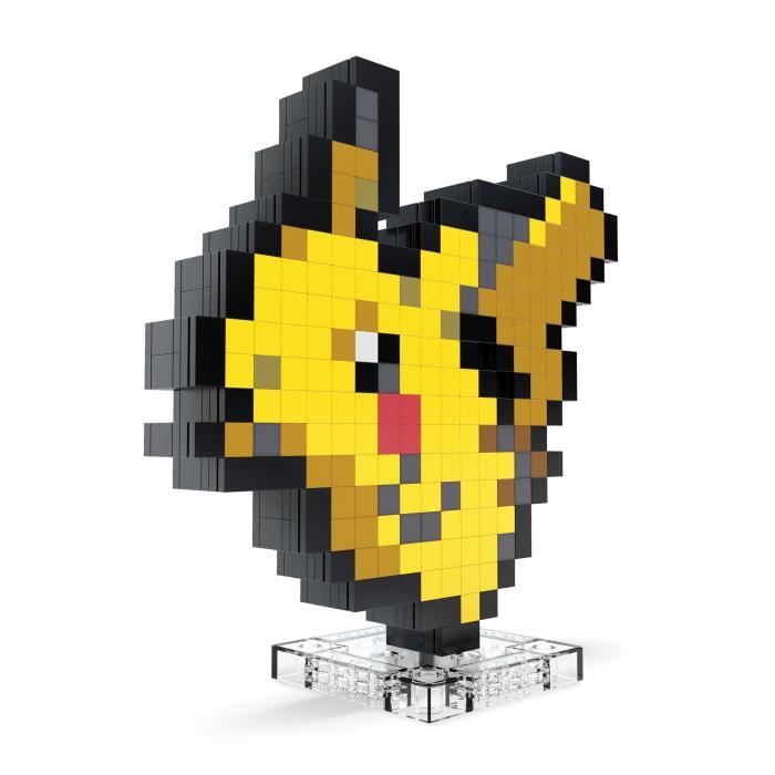 MEGA-Pokémon-Pikachu-Coffret de construction rétro 400 pieces - MEGA Pokémon - HTH74