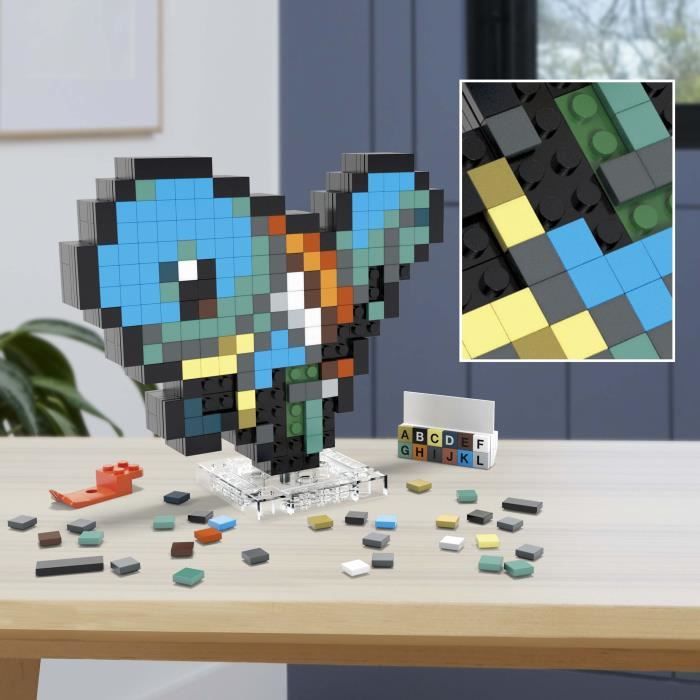 MEGA-Pokémon-Carapuce-Coffret de construction rétro 367 pieces - MEGA Pokémon - HTH77