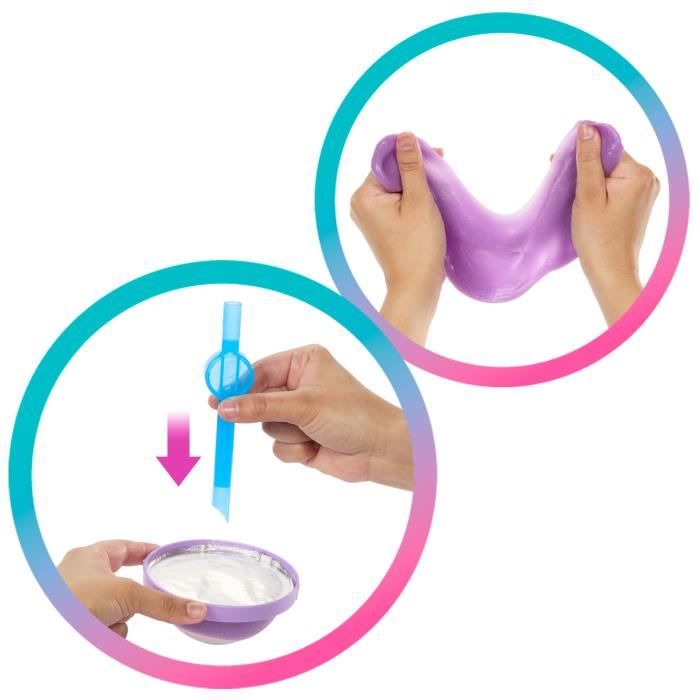 Barbie-Pop Reveal-PoupÈe parfumÈe sÈrie Bubble Tea avec accessoires HTJ19